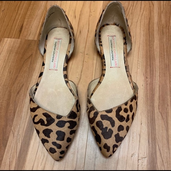 chinese laundry leopard flats